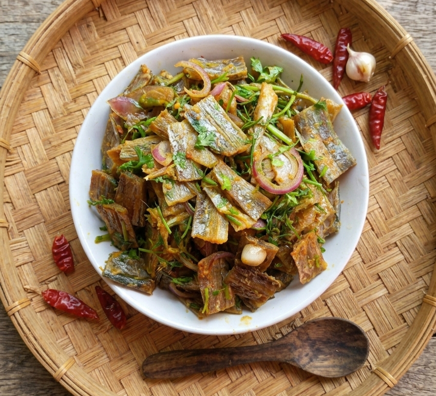 Dry Ribbon Fish Curry (Shutki)